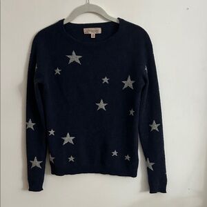 Philosophy Navy Sweater with Silver Stars